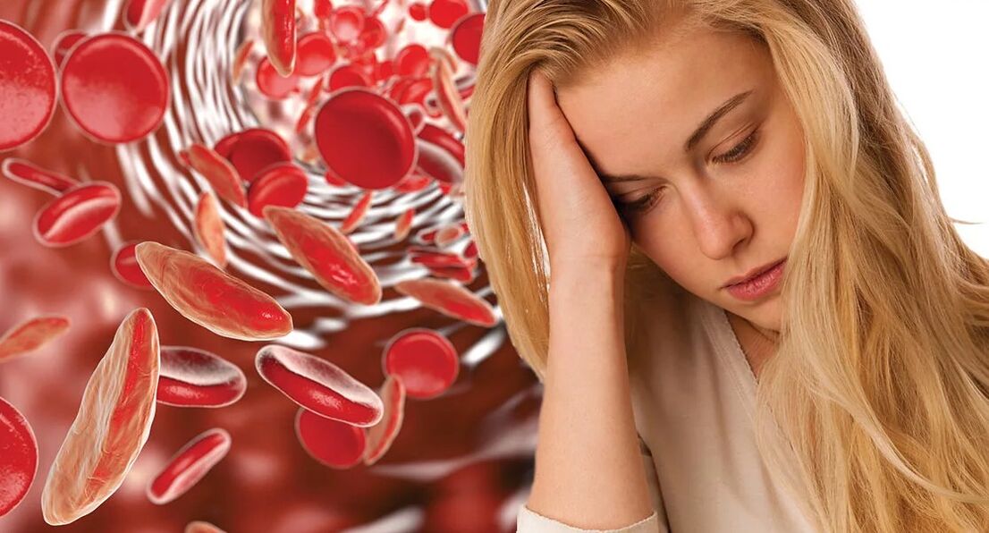 Anemia caused by parasites